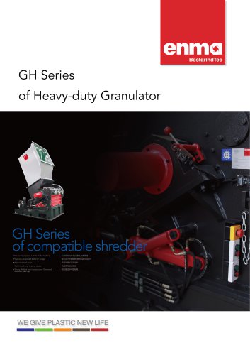 2016 GH Series Of Heavy-duty Granulator