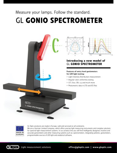 GL Gonio Spectrometer GLG 2-300