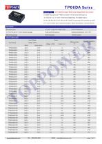 TP06DA series 6W DC/DC converter