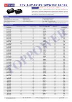 TPV1 series 1W DC/DC