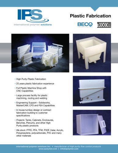 IPS Polymer Fabrication Brochure