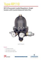 RP/10 Pressure Regulator - Flier