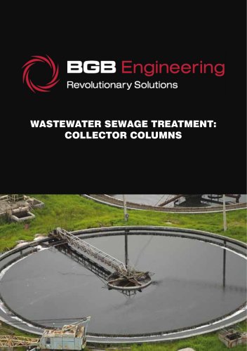 Wastewater Sewage Treatment Industry Brochure