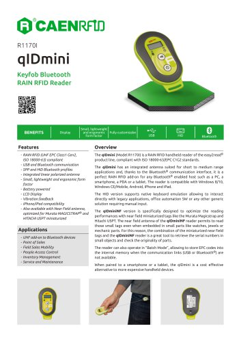 qIDmini Datasheet