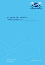 Miniature Spectrometer