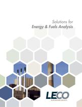 Solutions for Energy & Fuels Analysis