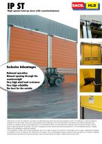 Folding high speed door / IP ST 2014