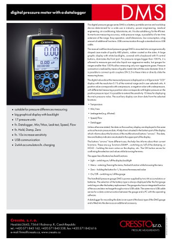 CRESSTO-digital-pressure-meter-with-a-datalogger-series-DMS