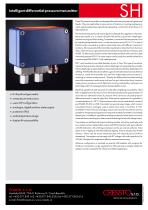 CRESSTO - SH series - datasheet - differential pressure transmitter