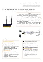 F3A24 Industrial wifi router,LTE/EVDO ROUTER