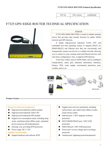 F7325 GPS+EDGE ROUTER