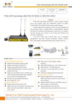 F7946 GPS+Dual-Module ROUTER SPECIFICATION