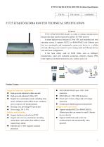 LTE/TD-SCDMA Industrial Wireless ROUTE F3725