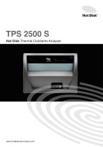 Hot Disk TPS 2500 S brochure