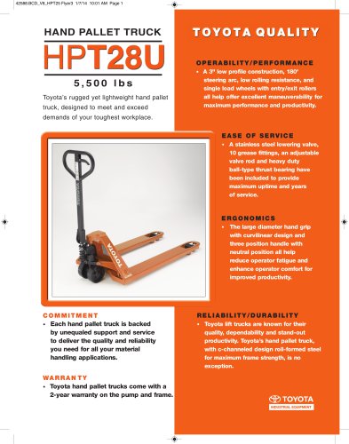 Hand Pallet truck