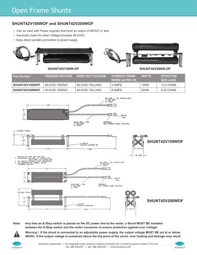 Open Frame Shunts