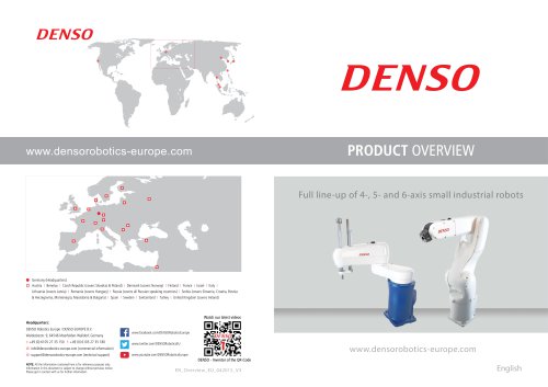 DENSO Robotics Product Overview