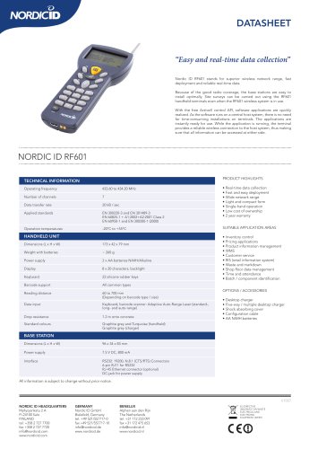 NORDIC ID RF601