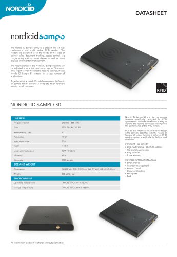 NORDIC ID SAMPO S0