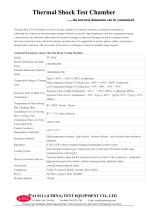 accelerated aging test system / heat cycle / laboratory / for the electronics industry TS-150-C