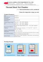 environmental test chamber / stability / thermal shock / stainless steel TS-80-A