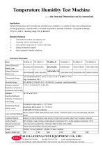 humidity and temperature test chamber / stability / aging / environmental TH-225-E