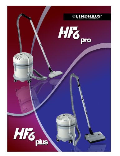 HF6 PLUS ? HF6 PRO MULTIFUNCTION VACUUM CLEANER