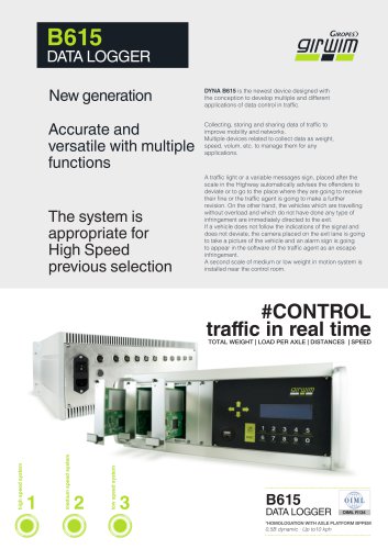 DATA LOGGER B615