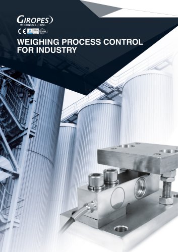 Weighing process control for industry