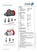 Sampling ball valve S4