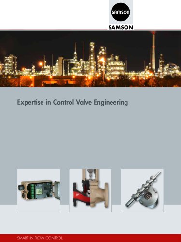 Expertise in Control Valve Engineering