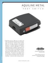 AQUILINE METAL FOOT SWITCH