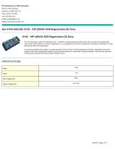 D130 - 1HP 220VAC SCR Regenerative DC Drive