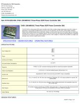 D160- 230/460VAC Three-Phase SCR Power Controller 30A