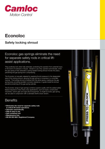 Econoloc Safety locking shroud