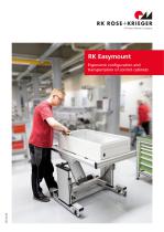 RK Easymount – Control cabinet assembly table