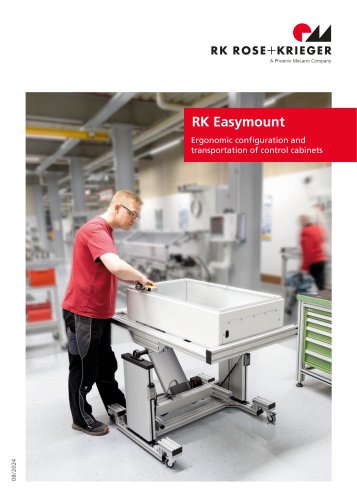 RK Easymount – Control cabinet assembly table