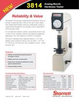3814 ANALOG BENCH HARDNESS TESTER