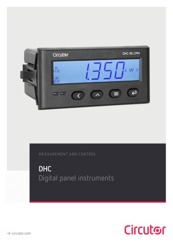 DHC, Digital panel instruments