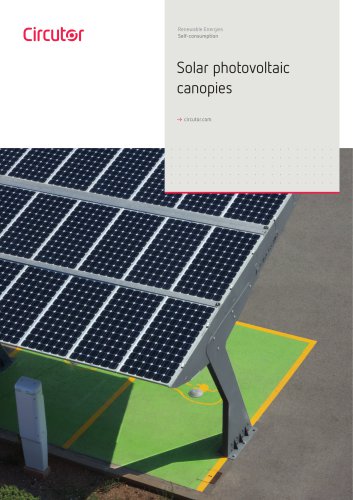 Solar photovoltaic canopies