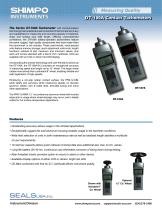 DT-105A / -S12 Contact Tachometer