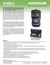 FG-3000 Force Gauges with Datalogging for Tension & Compression