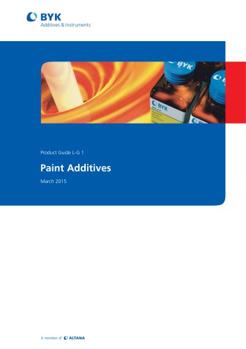 Paint Additives