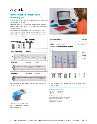 Professional Documentation with easy-link