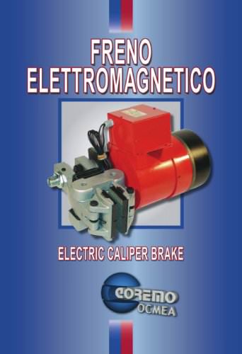 Electric caliper brake