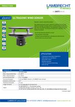 ULTRASONIC WIND SENSOR