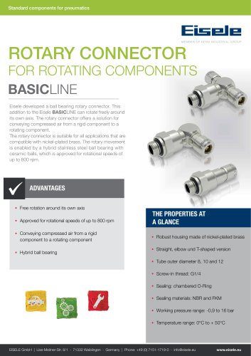 BASICLINE Rotary connector