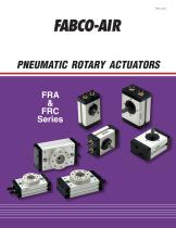 PNEUMATIC ROTARY ACTUATORS