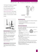 Plastite® 45 Thread-Forming Fastener