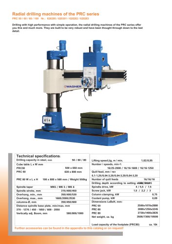 Drilling Machine PRC